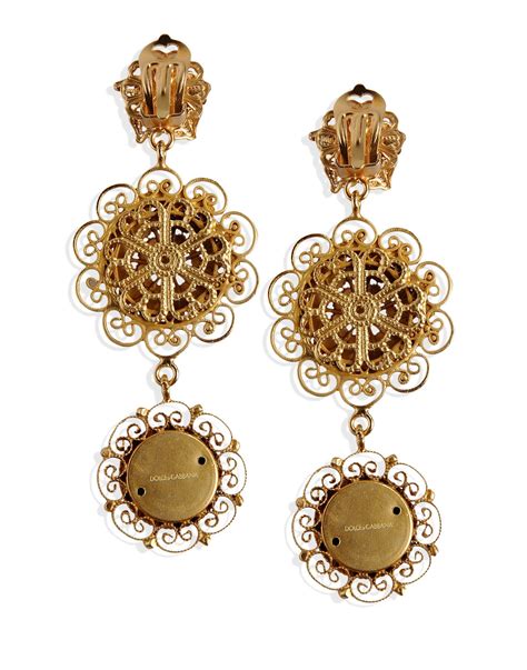 dolce and gabbana earrings dupe|dolce and gabbana style earrings.